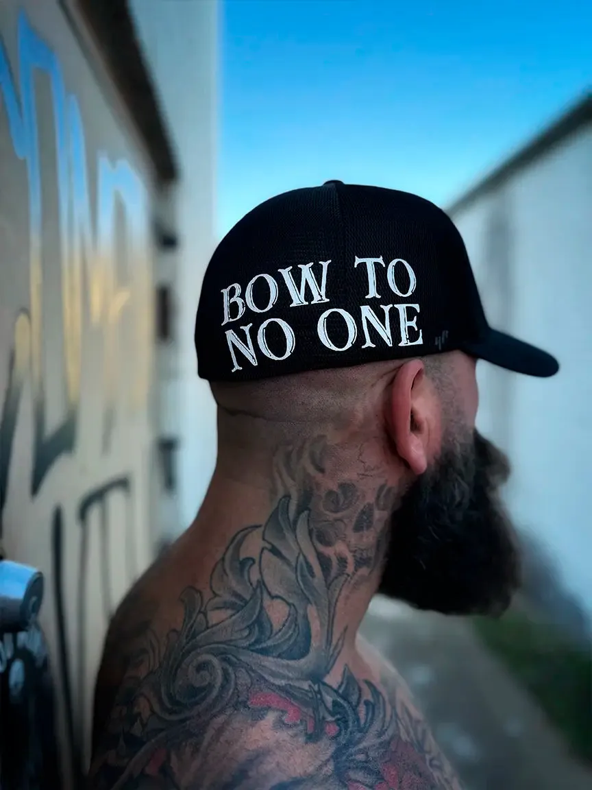 BOW TO NO ONE SIDE STYLE FLEXFIT HAT